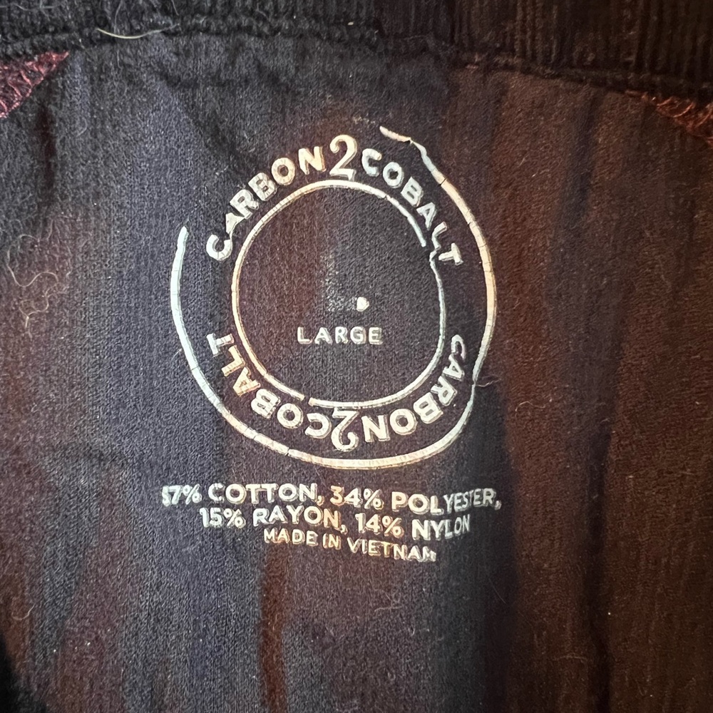 Maroon Quarter-Button Pullover Jacket